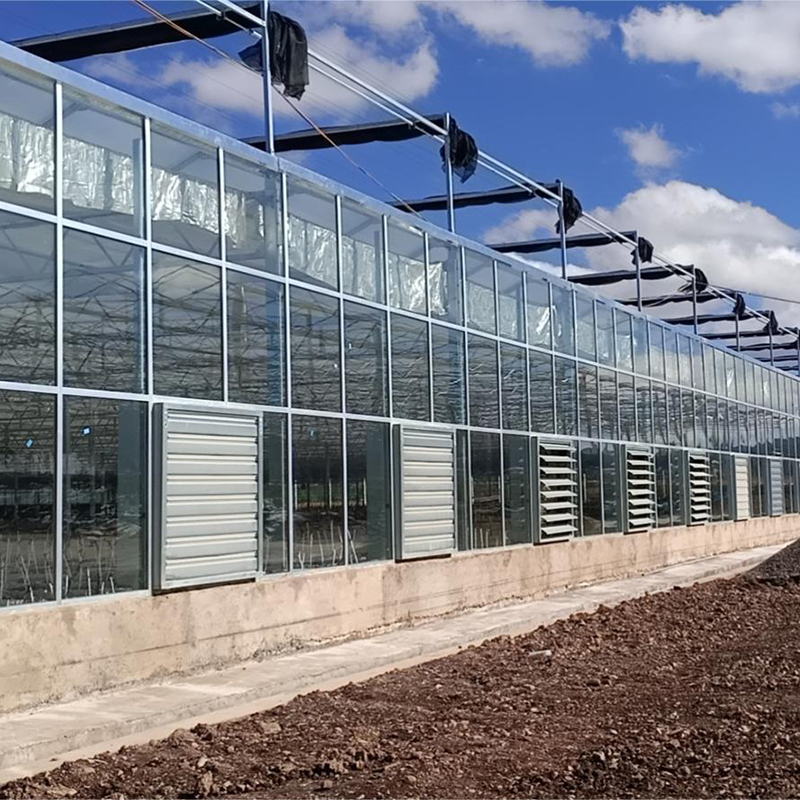 The difference between single-layer film multi-span greenhouses and double-layer film multi-span gree